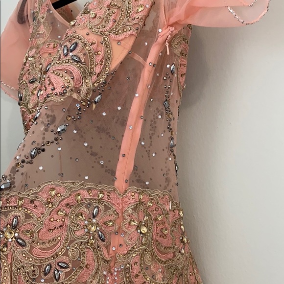 Royal Dream Women’s Wedding and Prom Net Dress - Picture 7 of 8